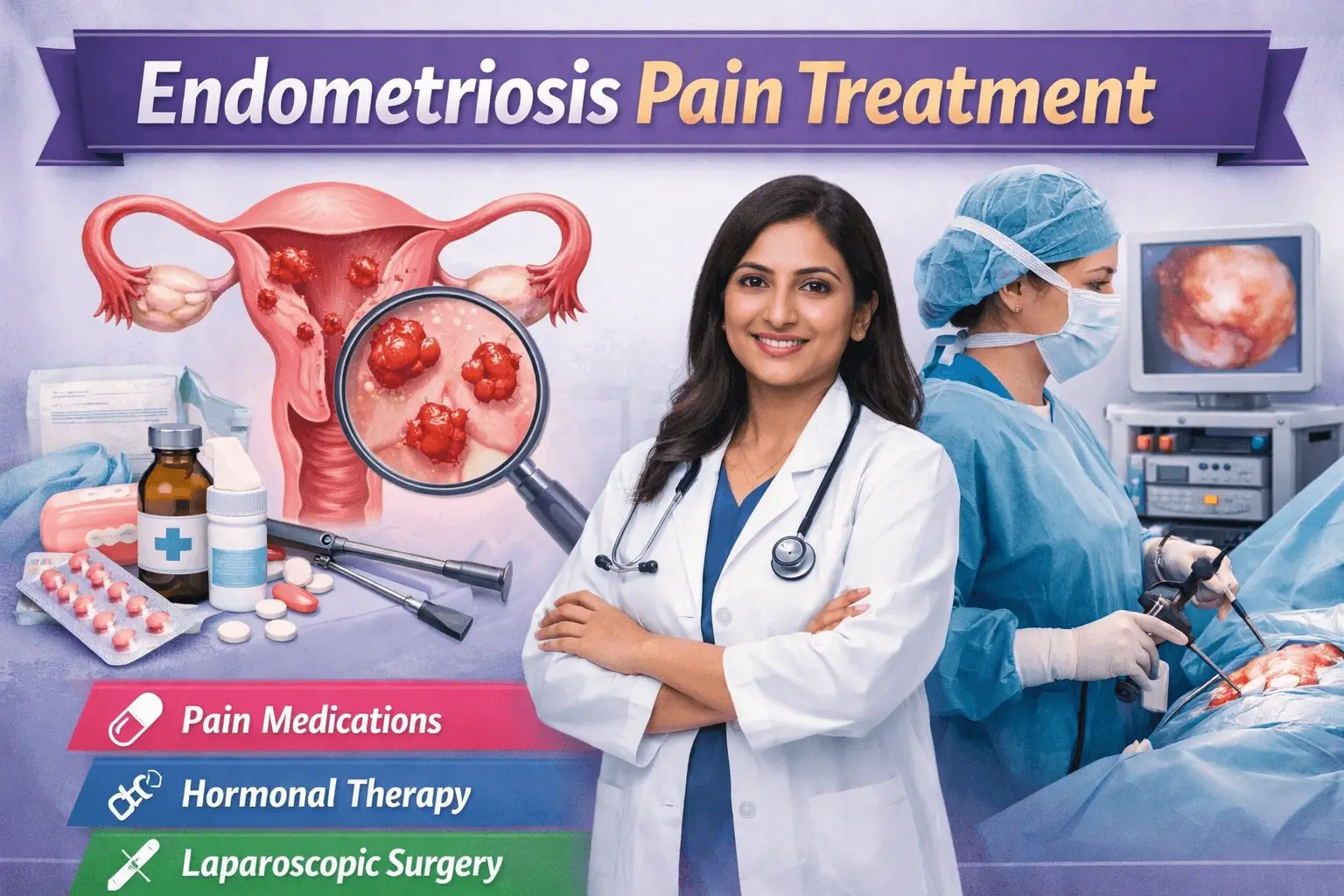 Endometriosis Pain Treatment Near Sector 44 Gurgaon