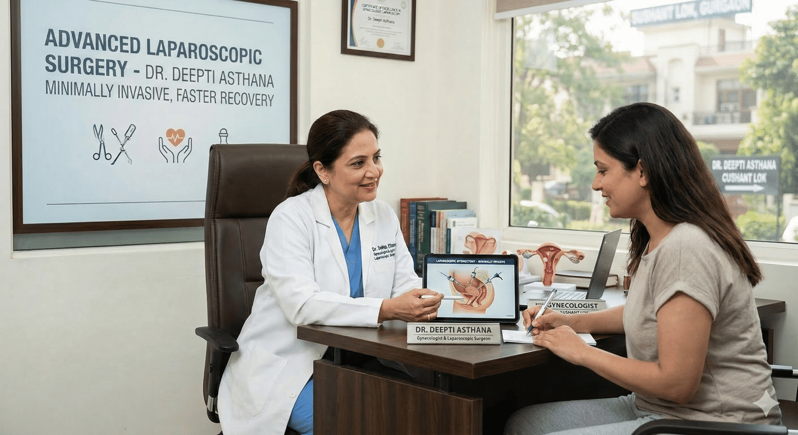 Best Gynecologist in Sushant Lok Gurgaon for Laparoscopic Surgery