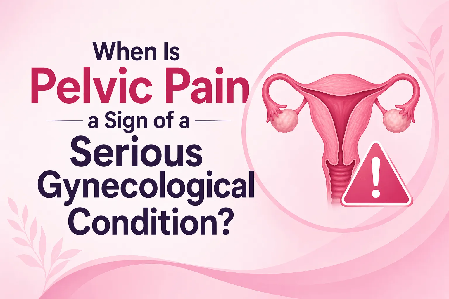 When Is Pelvic Pain a Sign of a Serious Gynecological Condition?