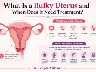 bulky uterus.
