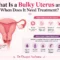 bulky uterus.